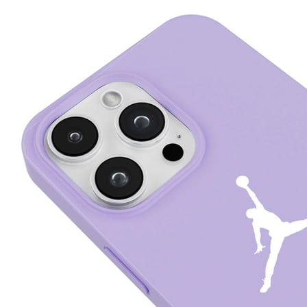 iPhone 12 Pro Lila Lansman Renkli Silikon Premium Basketbol Kılıf