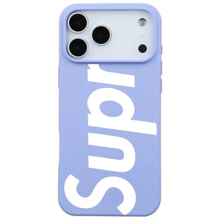iPhone 17 Pro Max Lila Lansman Sup Tasarımlı Renkli Silikon Kılıfı