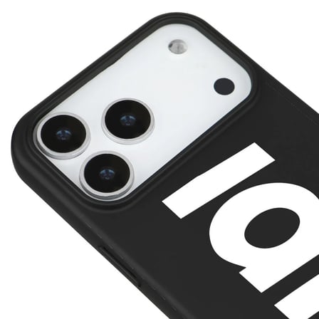 iPhone 17 Pro Siyah Lansman Sup Tasarımlı Renkli Silikon Kılıfı