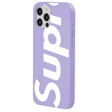 iPhone 16 Pro Max Lila Lansman Sup Tasarımlı Renkli Silikon Kılıfı