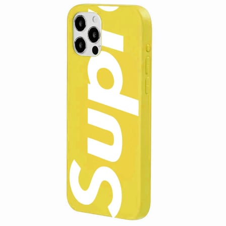 iPhone 16 Pro Max Sarı Lansman Sup Tasarımlı Renkli Silikon Kılıfı