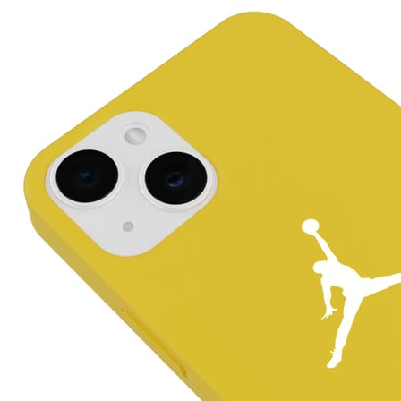 iPhone 14 Plus Sarı Lansman Renkli Silikon Premium Basketbol Kılıf