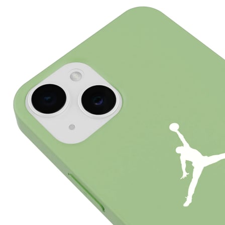 iPhone 14 Plus Yeşil Lansman Renkli Silikon Premium Basketbol Kılıf