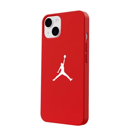 iPhone 15 Kırmızı Lansman Renkli Silikon Premium Basketbol Kılıf