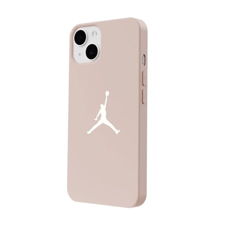 iPhone 15 Pudra Lansman Renkli Silikon Premium Basketbol Kılıf