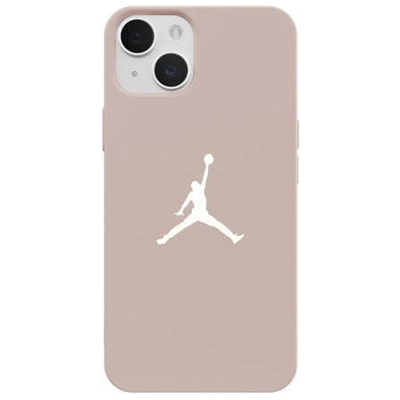iPhone 13 Pudra Lansman Renkli Silikon Premium Basketbol Kılıf