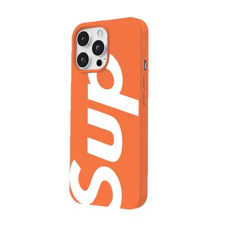 iPhone 16 Pro Turuncu Lansman Sup Tasarımlı Renkli Silikon Kılıfı