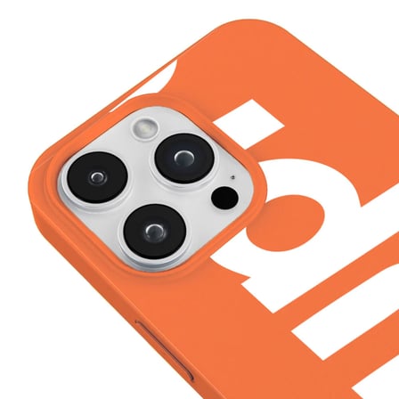 iPhone 16 Pro Turuncu Lansman Sup Tasarımlı Renkli Silikon Kılıfı