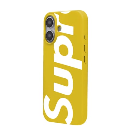 iPhone 16 Plus Sarı Lansman Sup Tasarımlı Renkli Silikon Kılıfı