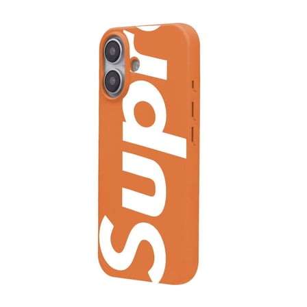 iPhone 16 Turuncu Lansman Sup Tasarımlı Renkli Silikon Kılıfı