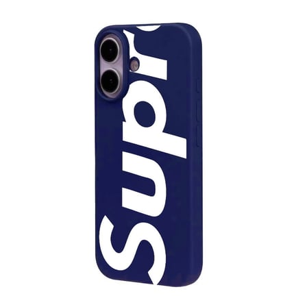 iPhone 17 Lacivert Lansman Sup Tasarımlı Renkli Silikon Kılıfı