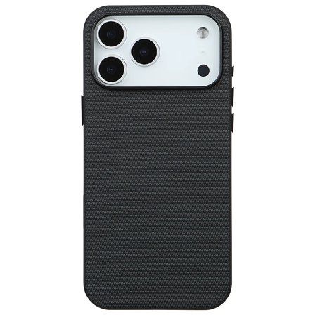 iPhone 17 Pro Siyah Renk Gizli Magsafe Destekli Mikro Kabartma Dokulu Premium Kılıf