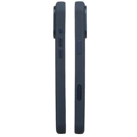 iPhone 16 Pro Max Mavi Renk Gizli Magsafe Destekli Mikro Kabartma Dokulu Premium Kılıf