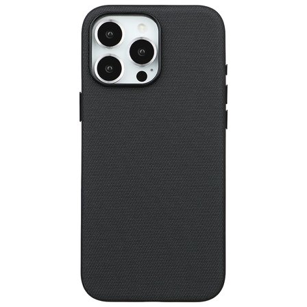 iPhone 16 Pro Max Siyah Renk Gizli Magsafe Destekli Mikro Kabartma Dokulu Premium Kılıf
