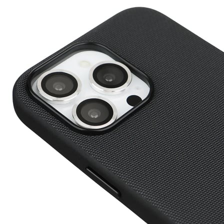 iPhone 16 Pro Siyah Renk Gizli Magsafe Destekli Mikro Kabartma Dokulu Premium Kılıf