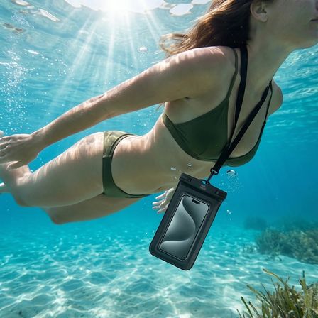 Universal Su Altı Deniz ve Havuz Su Geçirmez Telefon Kılıfı Tüm Modellere Uygun