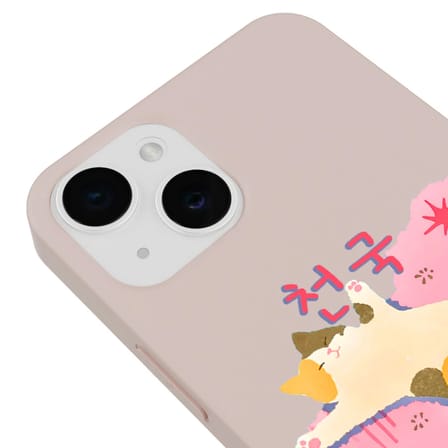 iPhone 11 Pudra Cat Sleeping Kamera Korumalı Premium Lansman Renkli Silikon Kılıfı
