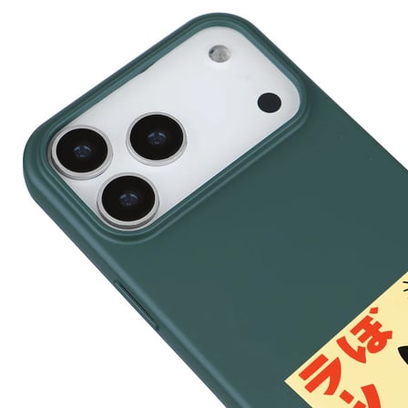 iPhone 17 Pro Kaktüs Lansman Renkli Silikon Black Cat Tasarımlı Telefon Kılıfı