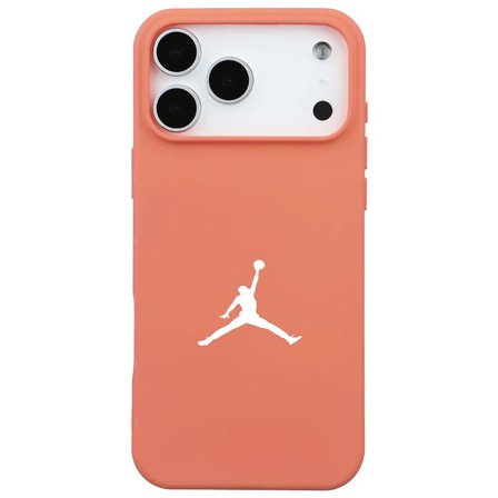 iPhone 17 Pro Max Turuncu Lansman Renkli Silikon Premium Basketbol Kılıf