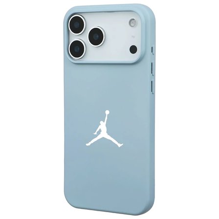 iPhone 17 Pro Max Bebe Mavisi Lansman Renkli Silikon Premium Basketbol Kılıf
