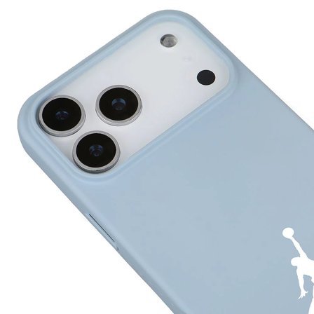 iPhone 17 Pro Max Bebe Mavisi Lansman Renkli Silikon Premium Basketbol Kılıf