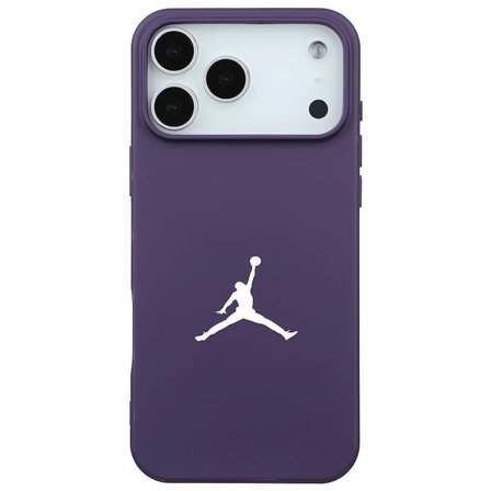 iPhone 17 Pro Max Mor Lansman Renkli Silikon Premium Basketbol Kılıf