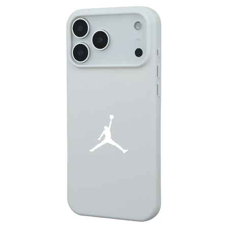 iPhone 17 Pro Beyaz Lansman Renkli Silikon Premium Basketbol Kılıf