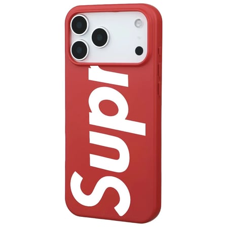iPhone 17 Pro Max Kırmızı Lansman Sup Tasarımlı Renkli Silikon Kılıfı