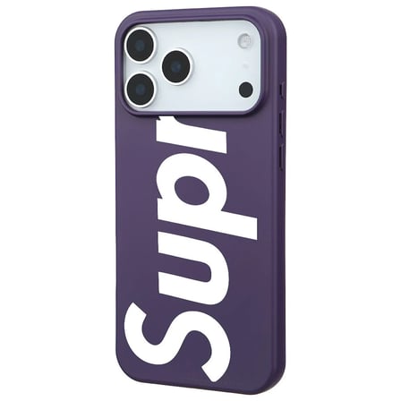 iPhone 17 Pro Max Mor Lansman Sup Tasarımlı Renkli Silikon Kılıfı