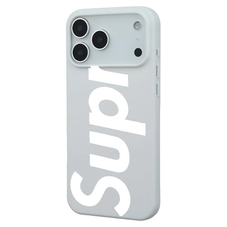 iPhone 17 Pro Beyaz Lansman Sup Tasarımlı Renkli Silikon Kılıfı