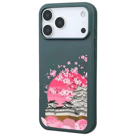 iPhone 17 Pro Max Kaktüs Lansman Sakura Renkli Silikon Kılıfı