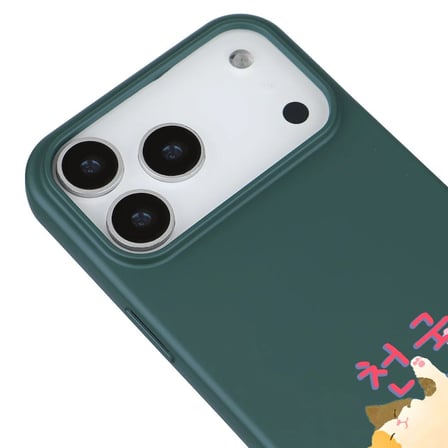 iPhone 17 Pro Max Kaktüs Cat Sleeping Kamera Korumalı Premium Renkli Silikon Kılıf