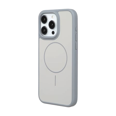 iPhone 15 Pro Uyumlu Beyaz Premium MagSafe Destekli Darbe Emici Kamera Koruma Dayanıklı Kılıf