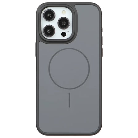 iPhone 15 Pro Uyumlu Siyah Premium MagSafe Destekli Darbe Emici Kamera Koruma Dayanıklı Kılıf