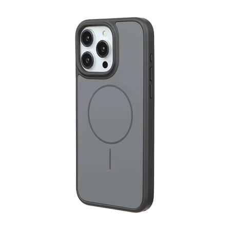 iPhone 15 Pro Uyumlu Siyah Premium MagSafe Destekli Darbe Emici Kamera Koruma Dayanıklı Kılıf