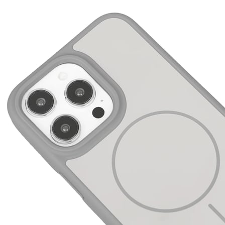 iPhone 16 Pro Uyumlu Beyaz Premium MagSafe Destekli Darbe Emici Kamera Koruma Dayanıklı Kılıf