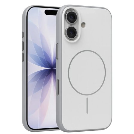 iPhone 17 Uyumlu Beyaz Premium MagSafe Destekli Darbe Emici Kamera Koruma Dayanıklı Kılıf