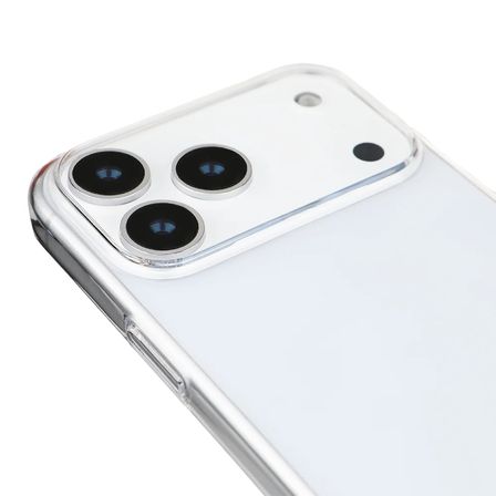 iPhone 17 Pro Max Premium Darbe Emici Kamera Koruyucu Sert Şeffaf Telefon Kılıfı