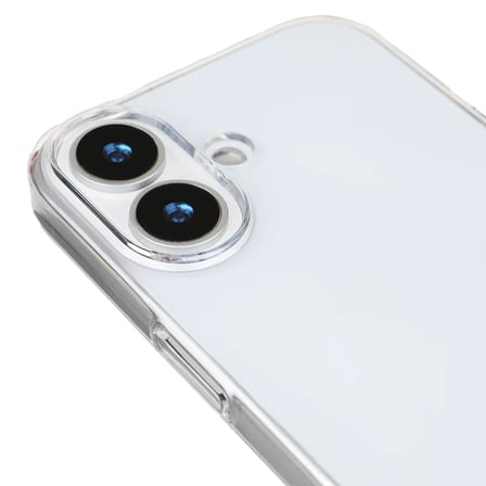 iPhone 17 Premium Darbe Emici Kamera Koruyucu Sert Şeffaf Telefon Kılıfı