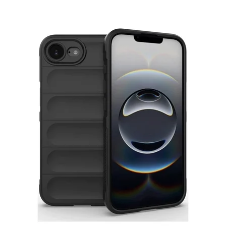 iPhone 17E Kılıf Optimum Silikon - Siyah