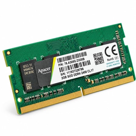 Apacer 2GB DDR4 2400MHz CL17 SO-DIMM 76.A305G.D330B Notebook Laptop RAM