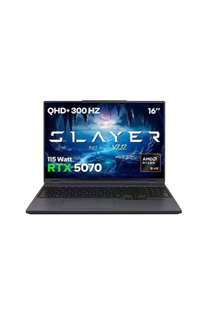 Game Garaj Slayer R9T-5070 V2.12 C7 AMD Ryzen 9 8945HX 16GB RAM 1TB SSD RTX5070 16" 300Hz QHD+ IPS FreeDOS Gaming Laptop