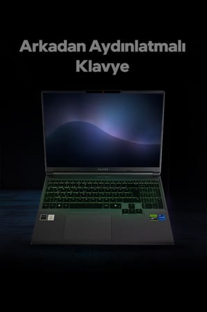 Game Garaj Slayer X7T-5070 V2.12 C3 Intel Core i7 14650HX 32GB RAM 2TB SSD RTX5070 16" 180Hz QHD+ IPS FreeDOS Gaming Laptop