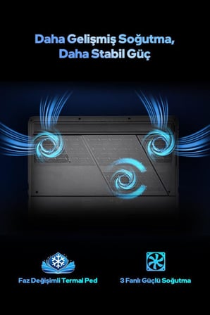 Game Garaj Slayer R9T3D-5070Ti V2 C4 AMD Ryzen 9 9955HX3D 32GB RAM 1TB SSD RTX5070Ti 16" 300Hz QHD+ IPS FreeDOS Gaming Laptop