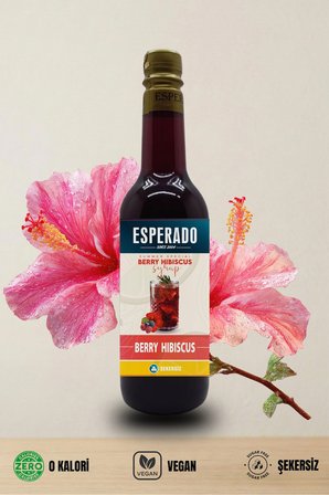 Berry Hibiskus Şekersiz Meyve Kokteyli Konsantresi 750 ml - 1:5