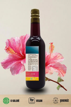 Berry Hibiskus Şekersiz Meyve Kokteyli Konsantresi 750 ml - 1:5