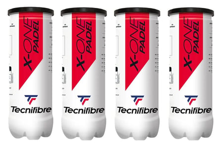 Tecnifibre X-One Padel 3'lü 4 Kutu Padel Topu