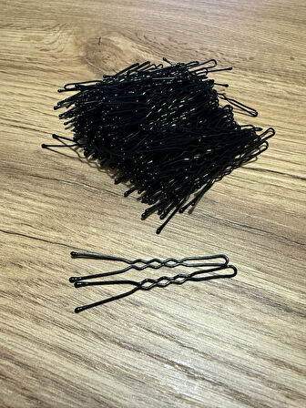 Technow Siyah 6 cm Büyük Topuzlu Kalın Saç Firketesi 0.90 Siyah 100 Adet