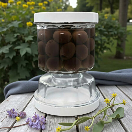 Technow Vip Ahmet Sulu Peynir Zeytin ve Turşu Saklama Kabı 500 ml