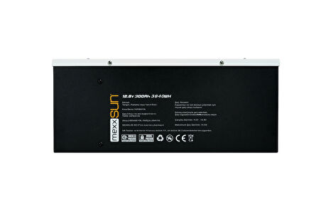 MEXXSUN Lityum Akü 12,8V 300Ah (LiFePo4) 3840Wh